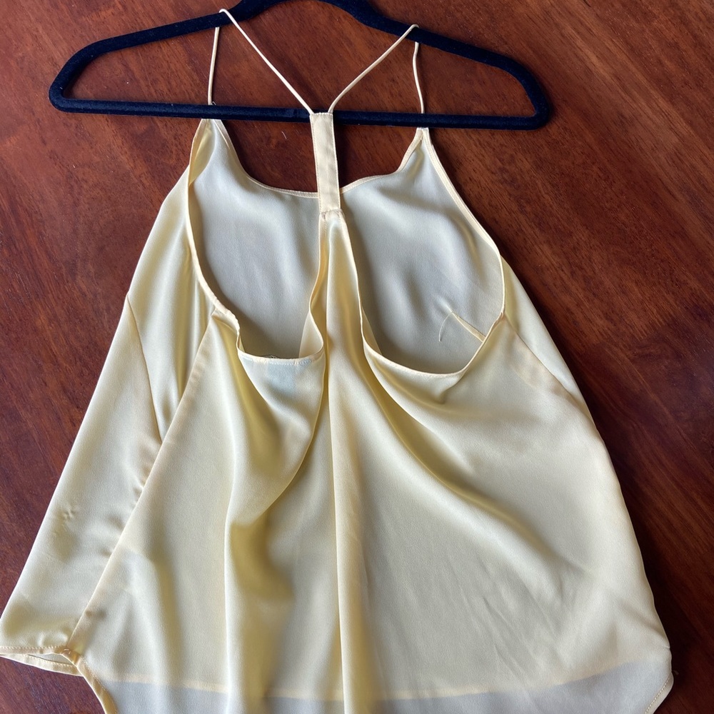 H&M Yellow Tank Size 10 - Picture 7 of 10